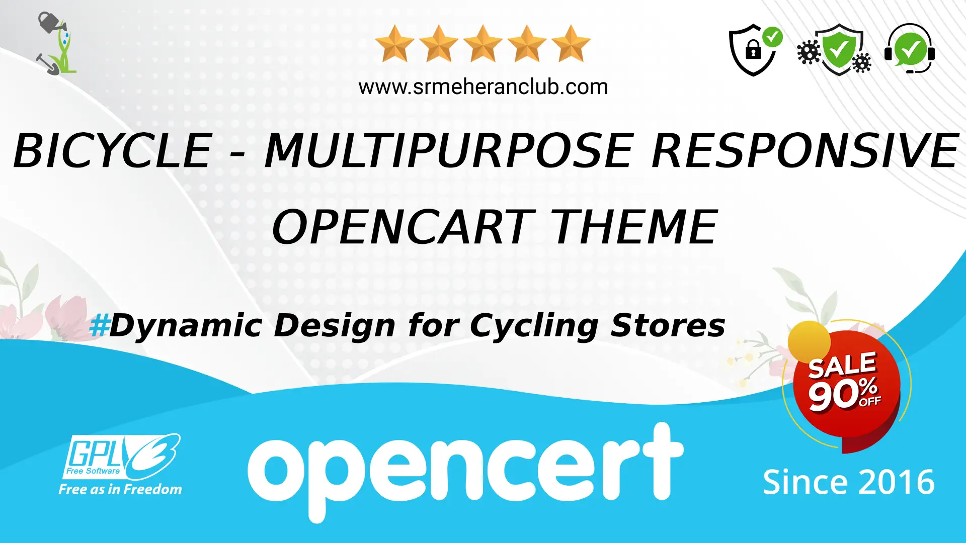 Bicycle – Multipurpose Responsive OpenCart Theme — Template by Templatemonster
