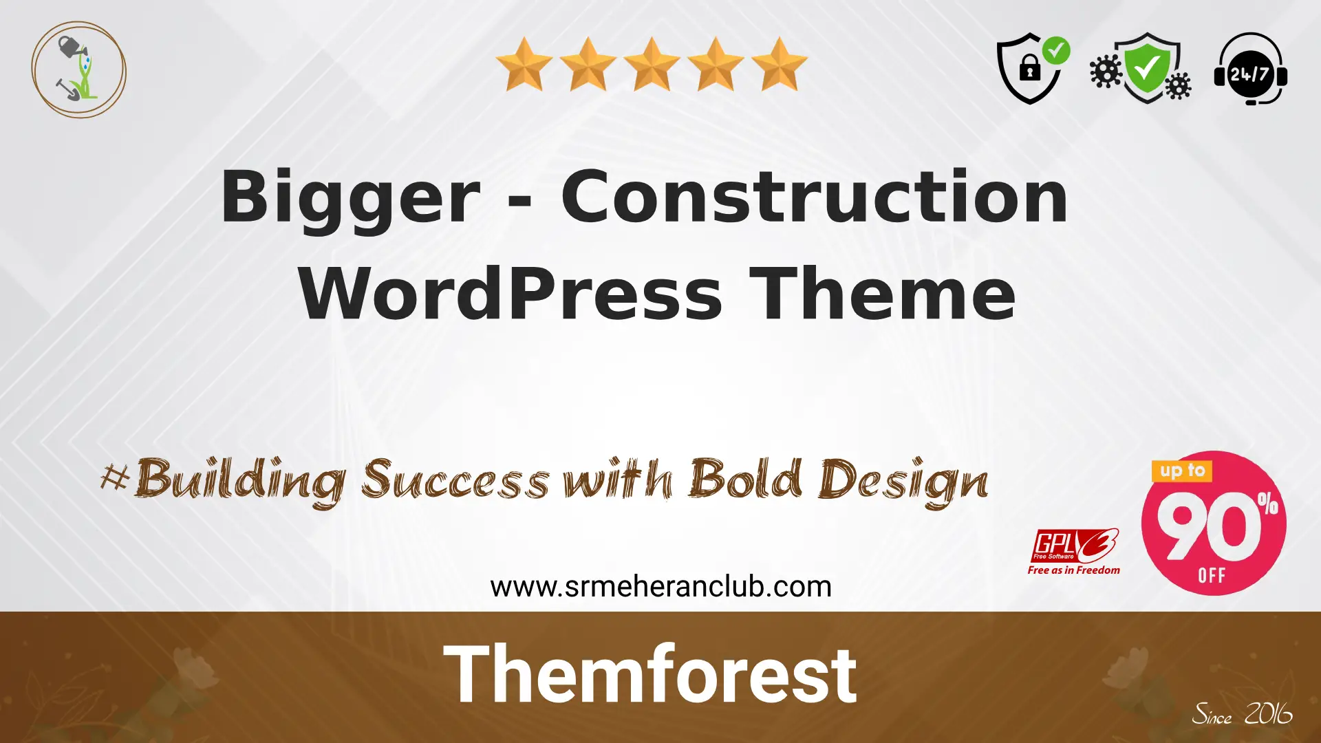 Bigger – Construction WordPress Theme — Theme by Themeforest