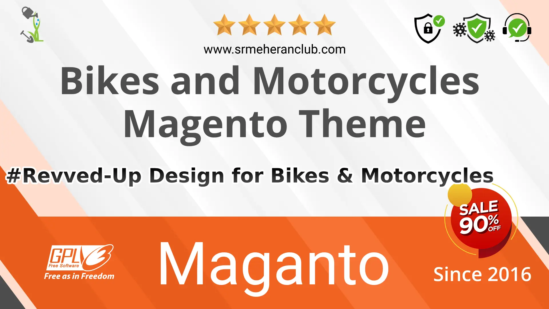Bikes and Motorcycles Magento Theme — Theme by Templatemonster