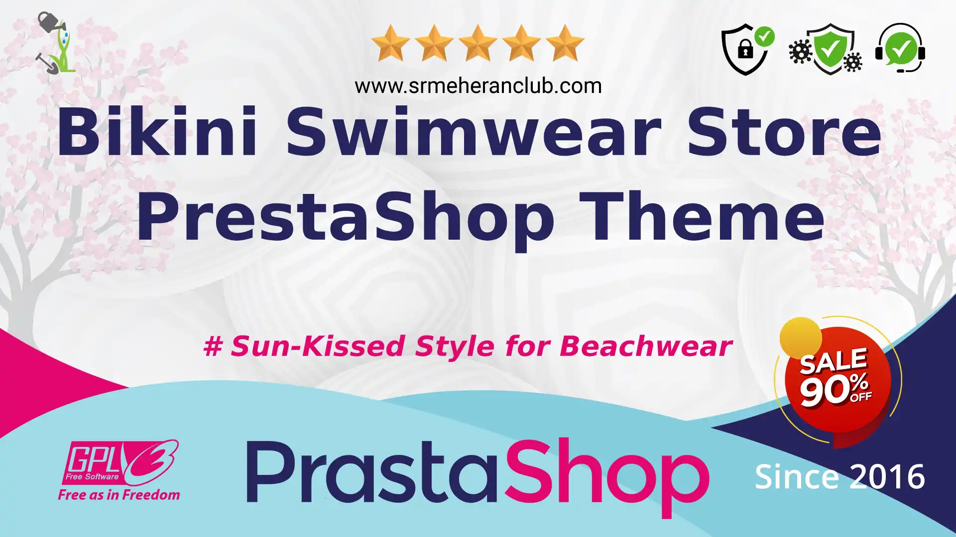 Bikini Swimwear Store PrestaShop Theme — Theme by Templatemonster