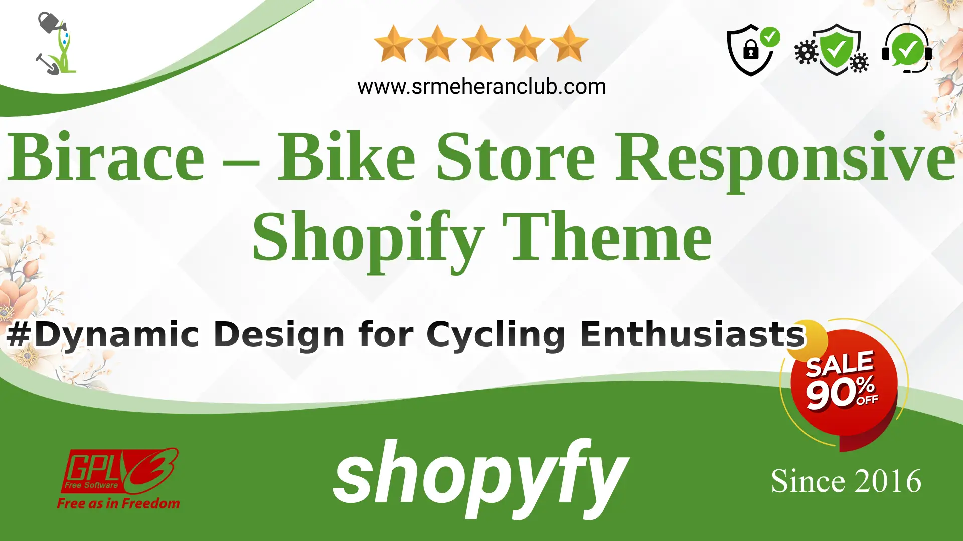 Birace – Bike Store Responsive Shopify Theme — Theme by Themeforest