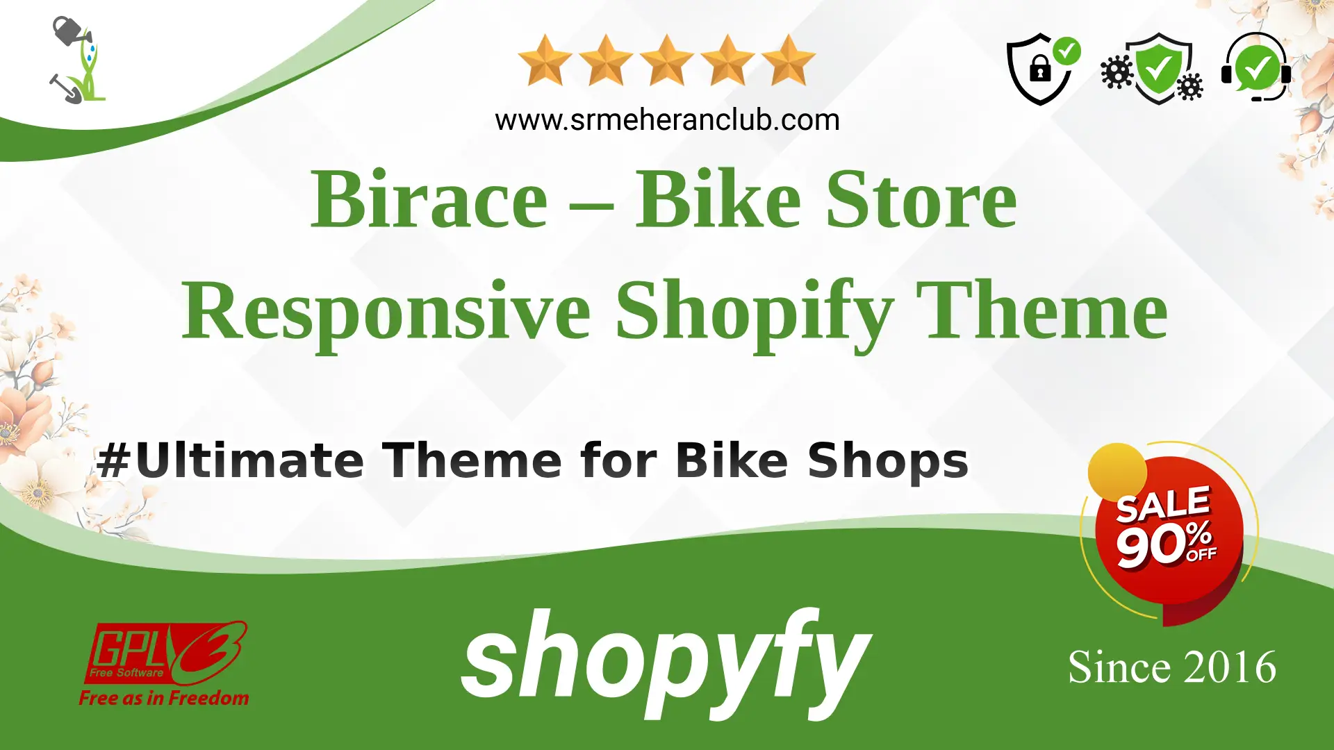 Birace – Bike Store Responsive Shopify Theme — Theme by Themeforest