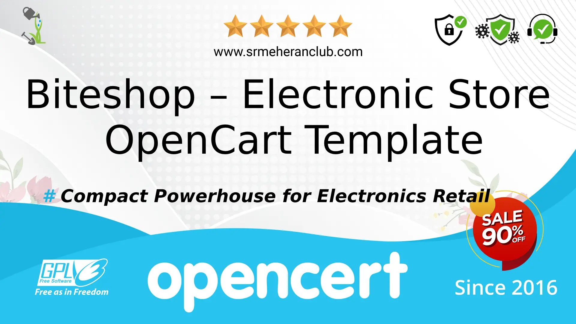 Biteshop – Electronic Store OpenCart Template — Template by Templatemonster