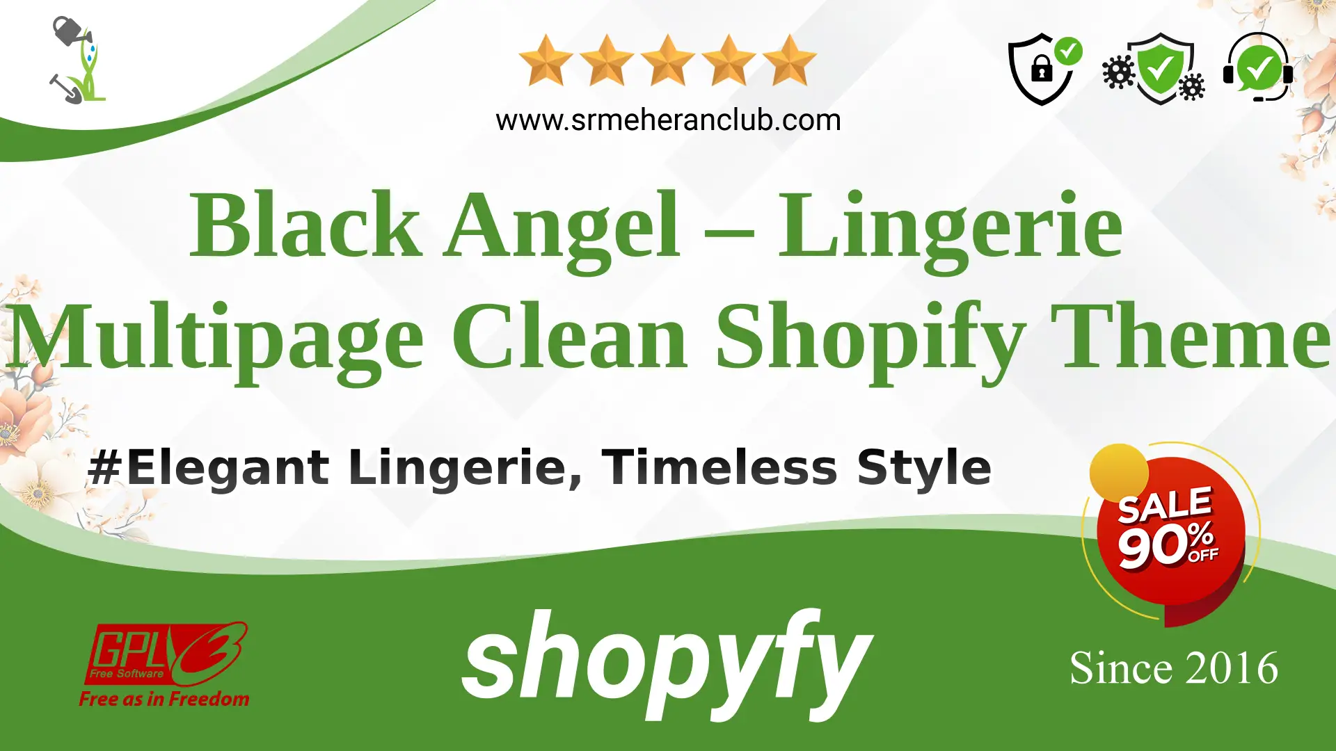Black Angel – Lingerie Multipage Clean Shopify Theme — Theme by Templatemonster