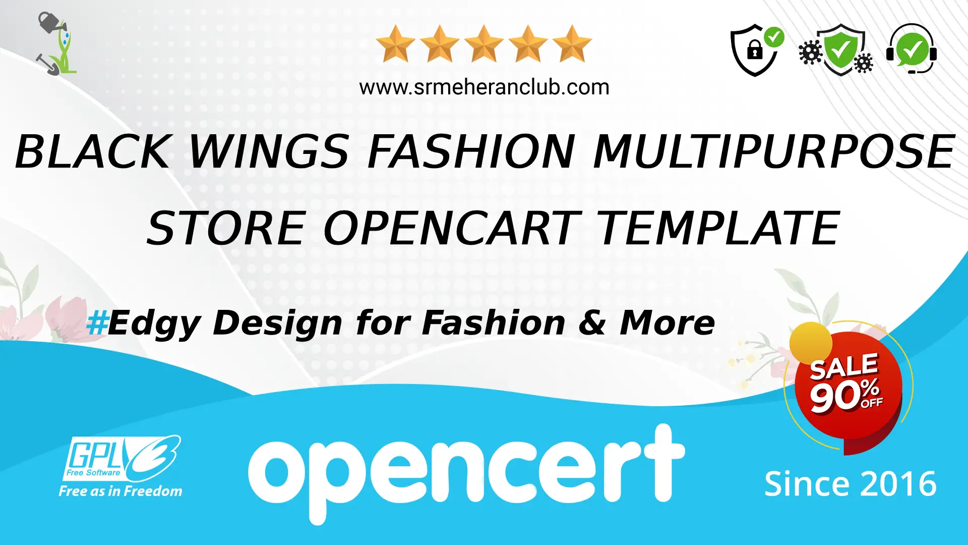 Black Wings Fashion Multipurpose Store OpenCart Template — Template by Templatemonster