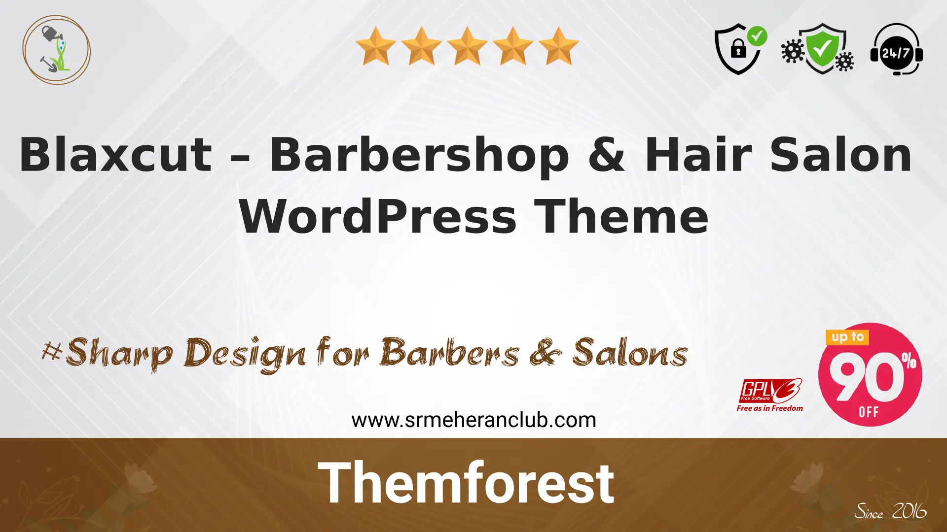 Blaxcut – Barbershop & Hair Salon WordPress Theme — Theme by Themeforest