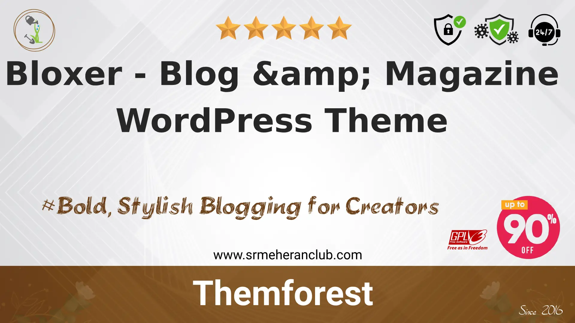 Bloxer – Blog & Magazine WordPress Theme — Theme by Themeforest