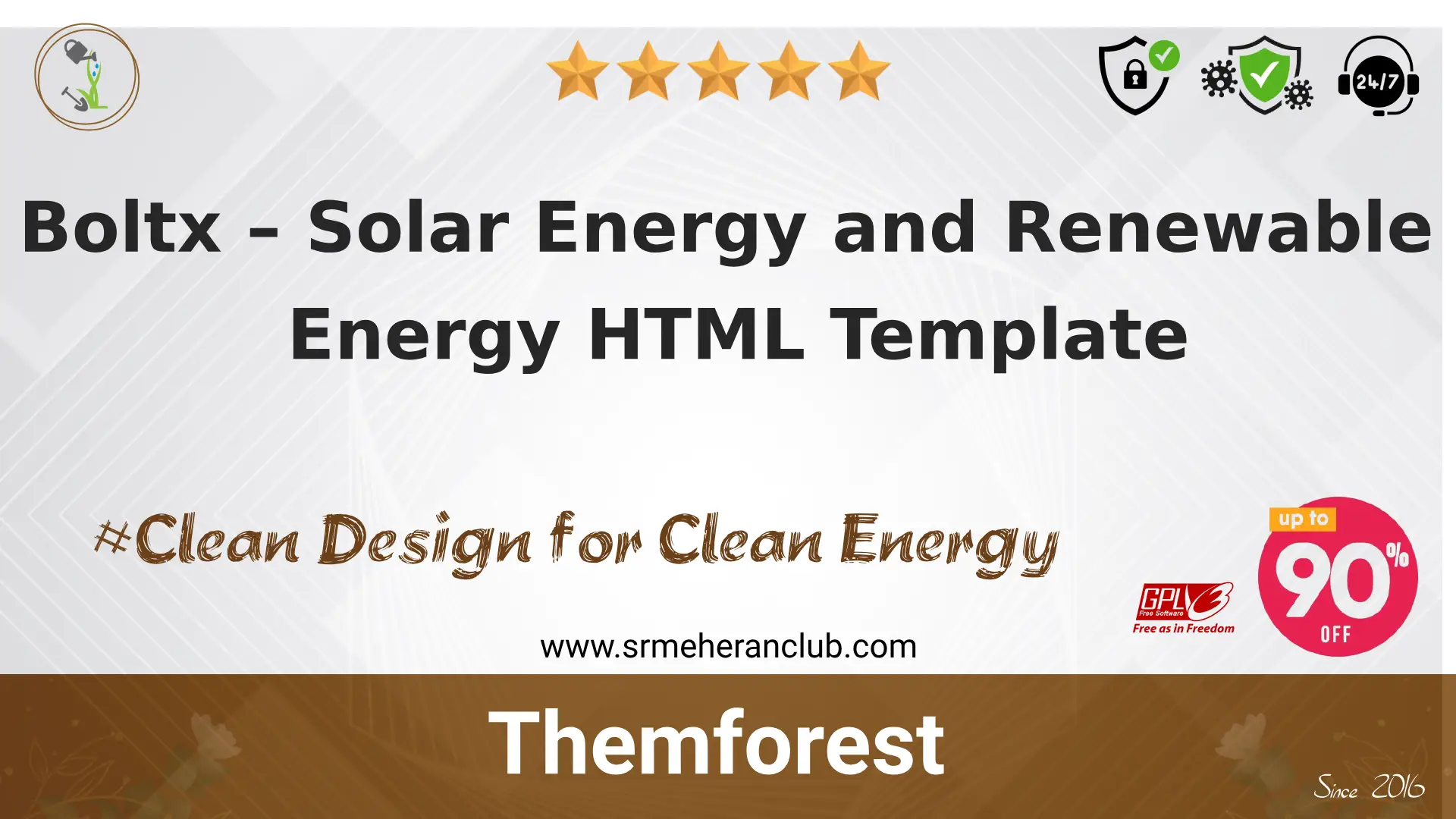 Boltx – Solar Energy and Renewable Energy HTML Template — Template by Themeforest