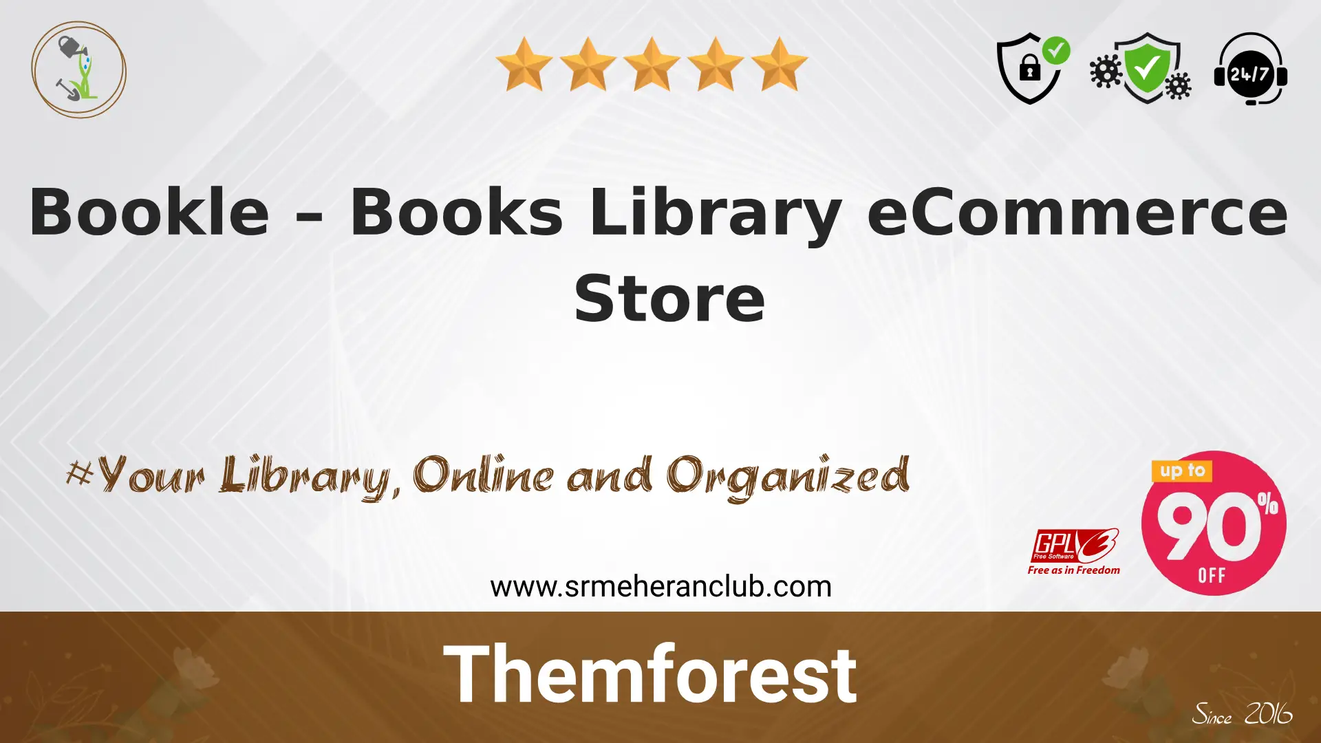 Bookle – Books Library eCommerce Store — Template by Themeforest