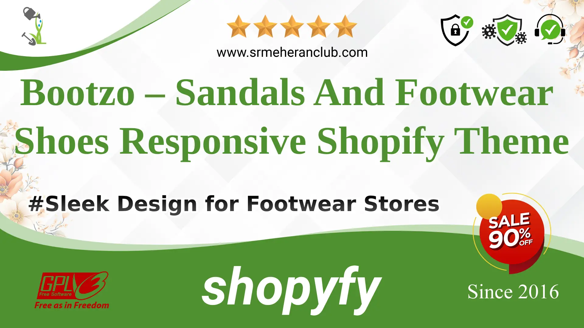 Bootzo – Sandals And Footwear Shoes Responsive Shopify Theme — Theme by Templatemonster