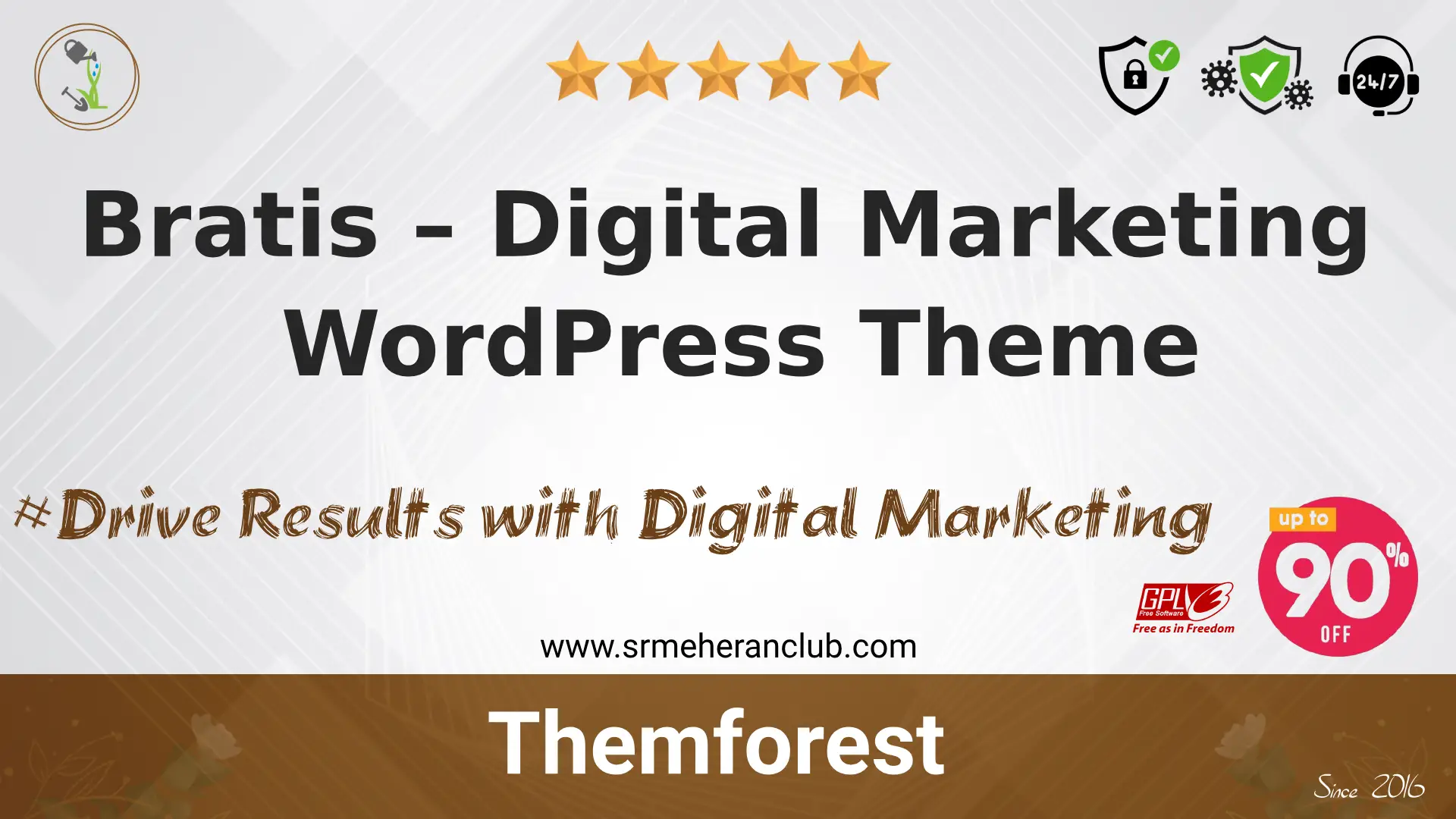 Bratis – Digital Marketing WordPress Theme — Theme by Themeforest