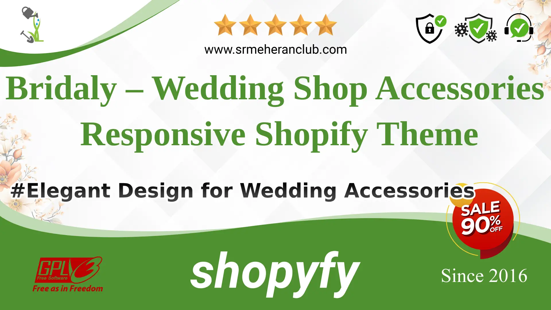 Bridaly – Wedding Shop Accessories Responsive Shopify Theme