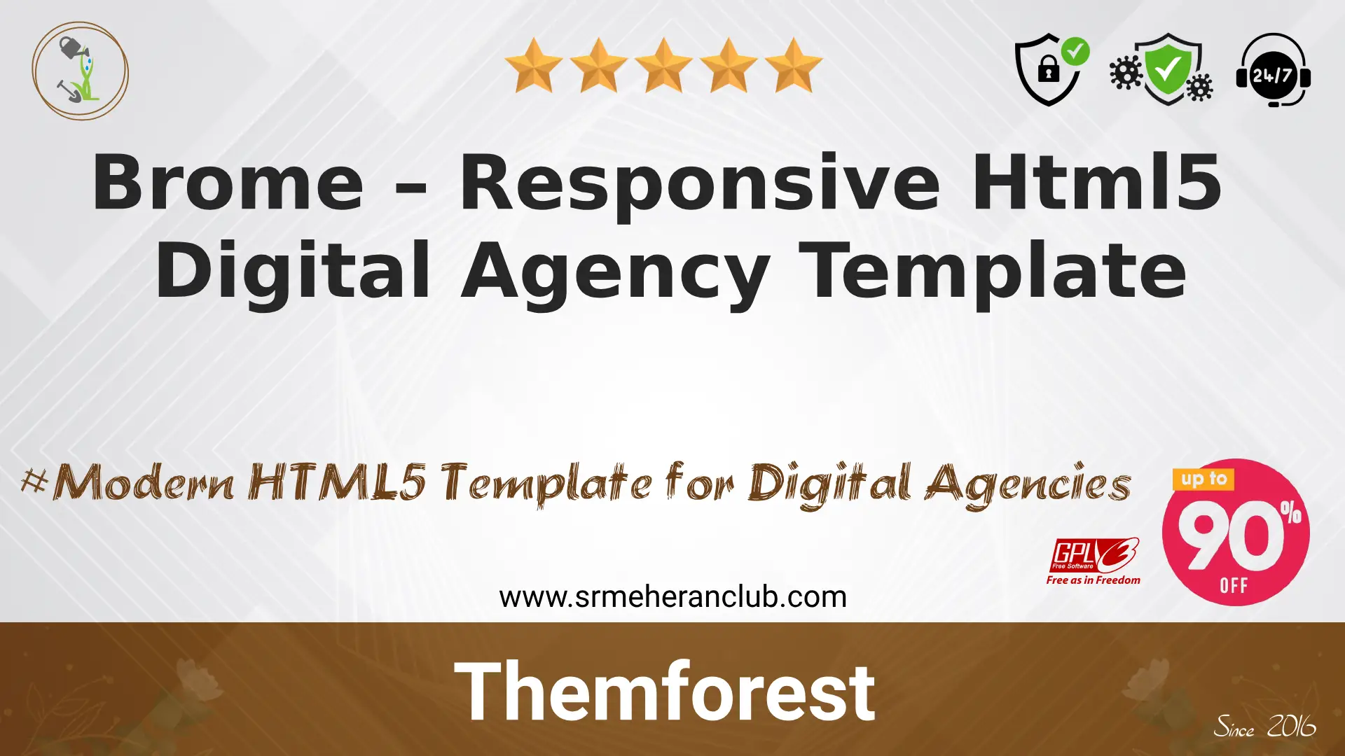 Brome – Responsive Html5 Digital Agency Template