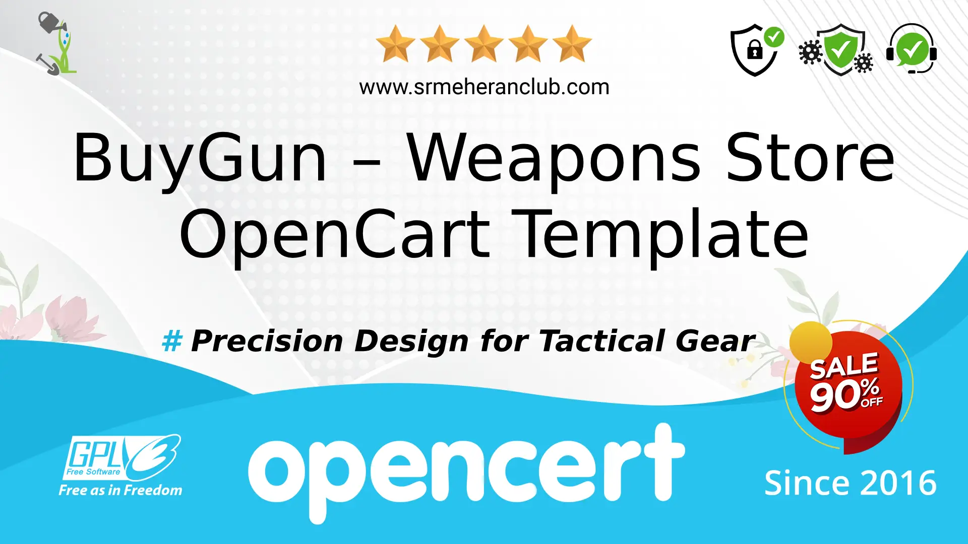 BuyGun – Weapons Store OpenCart Template — Template by Templatemonster