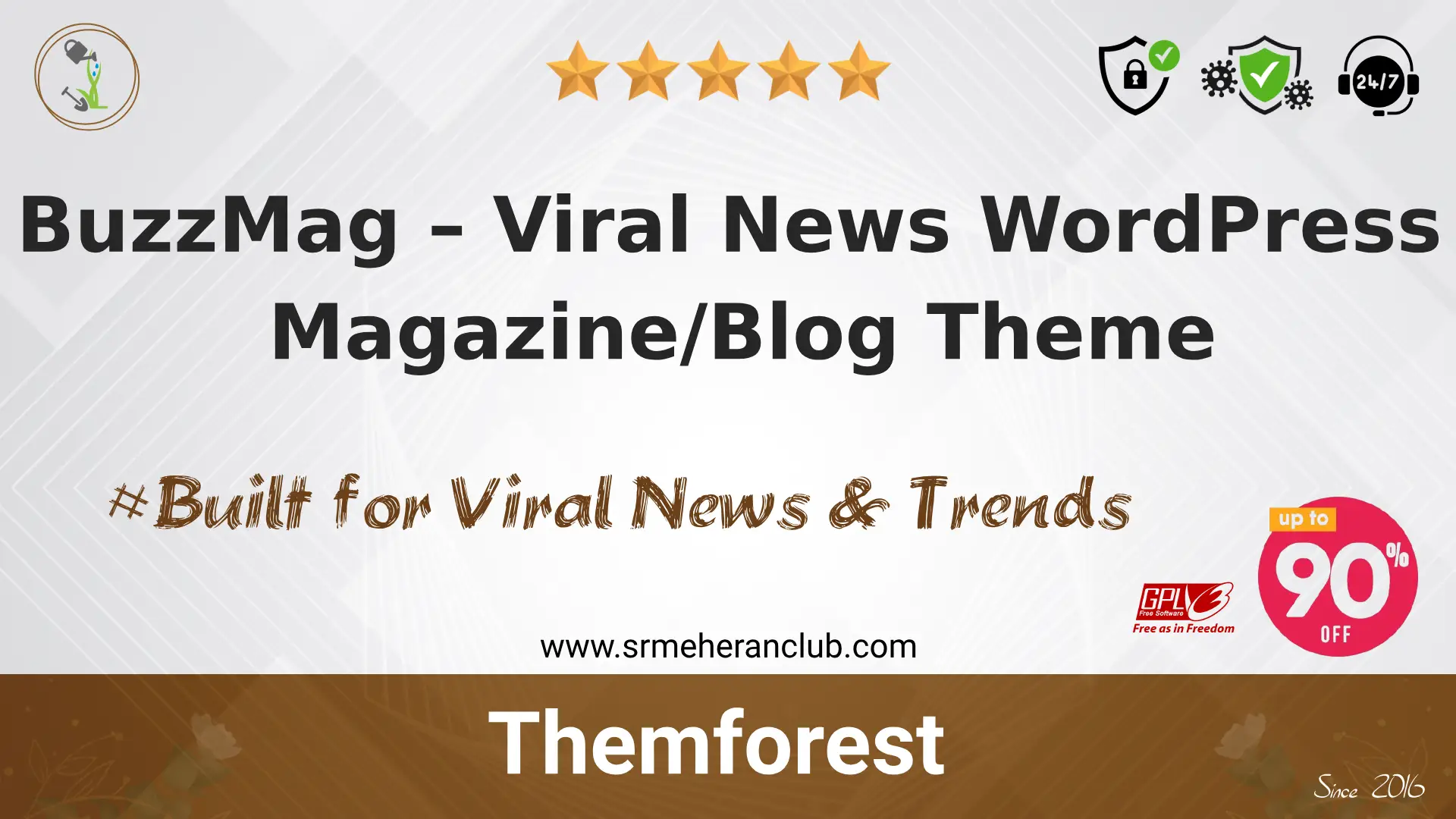 BuzzMag – Viral News WordPress Magazine/Blog Theme — Theme by Themeforest