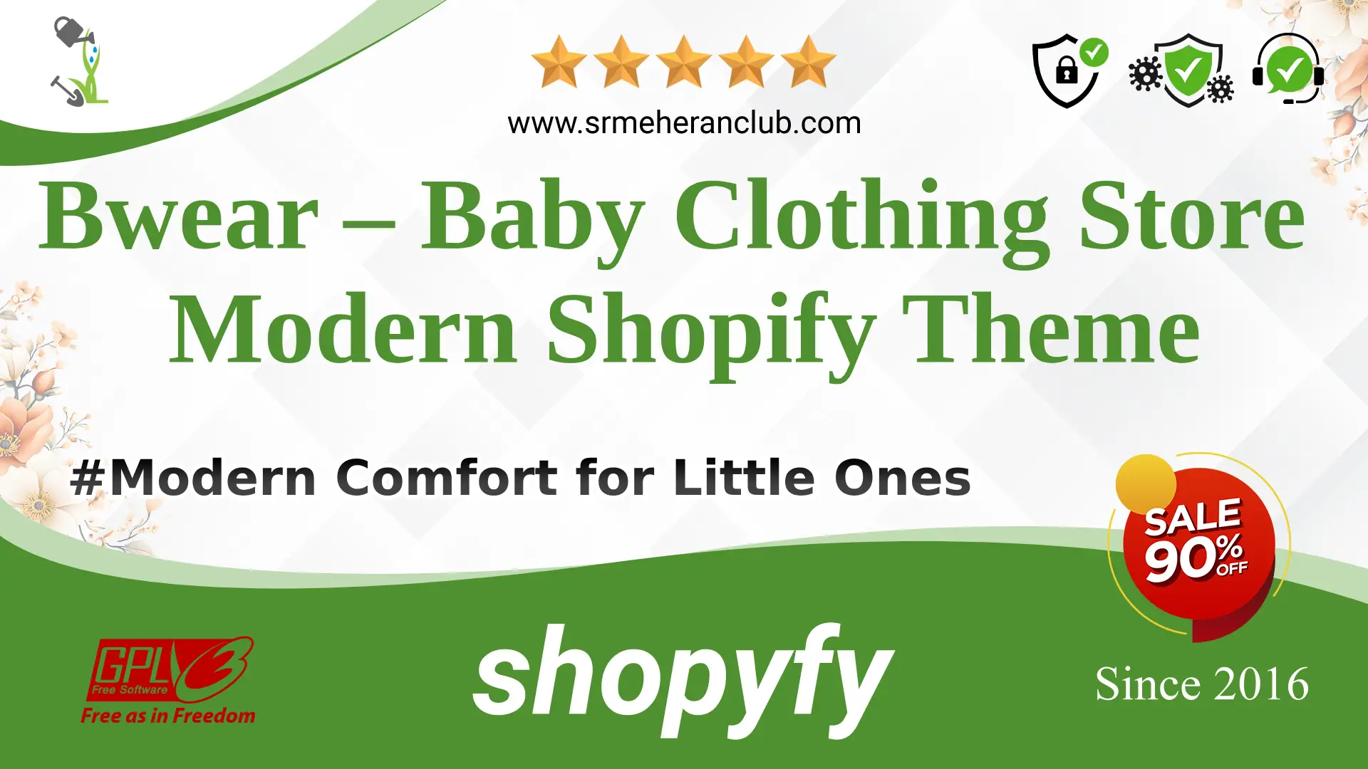Bwear – Baby Clothing Store Modern Shopify Theme — Theme by Templatemonster