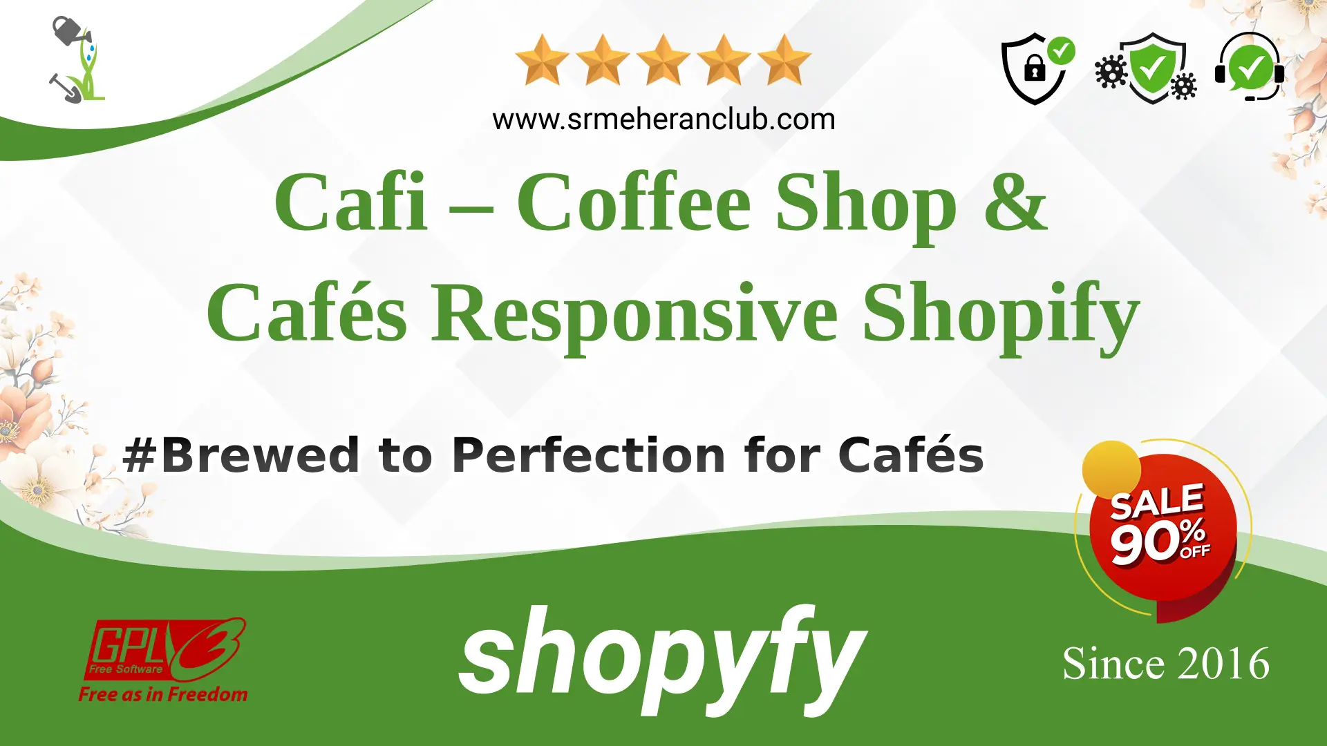 Cafi – Coffee Shop & Cafés Responsive Shopify — Theme by Themeforest