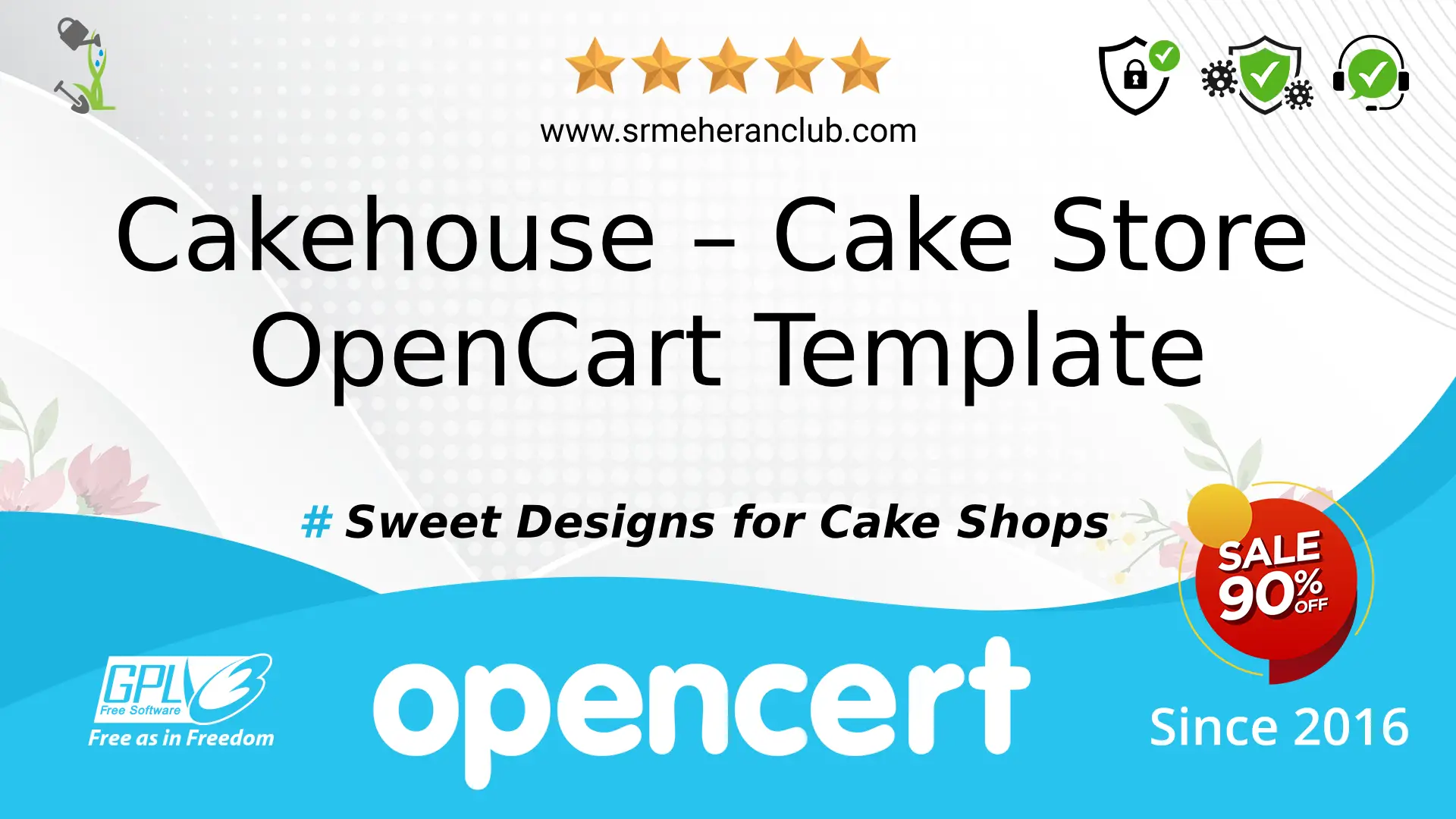 Cakehouse – Cake Store OpenCart Template — Template by Templatemonster