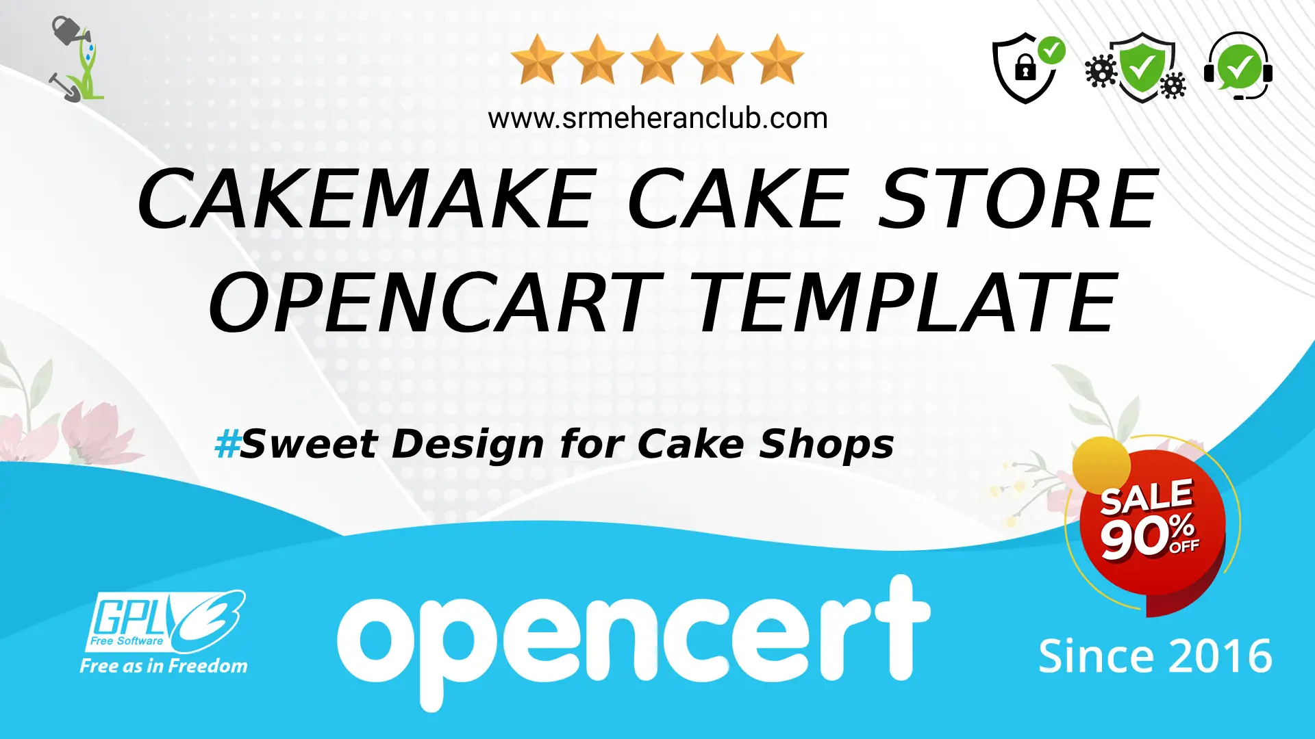 Cakemake Cake Store Opencart Template — Template by Templatemonster