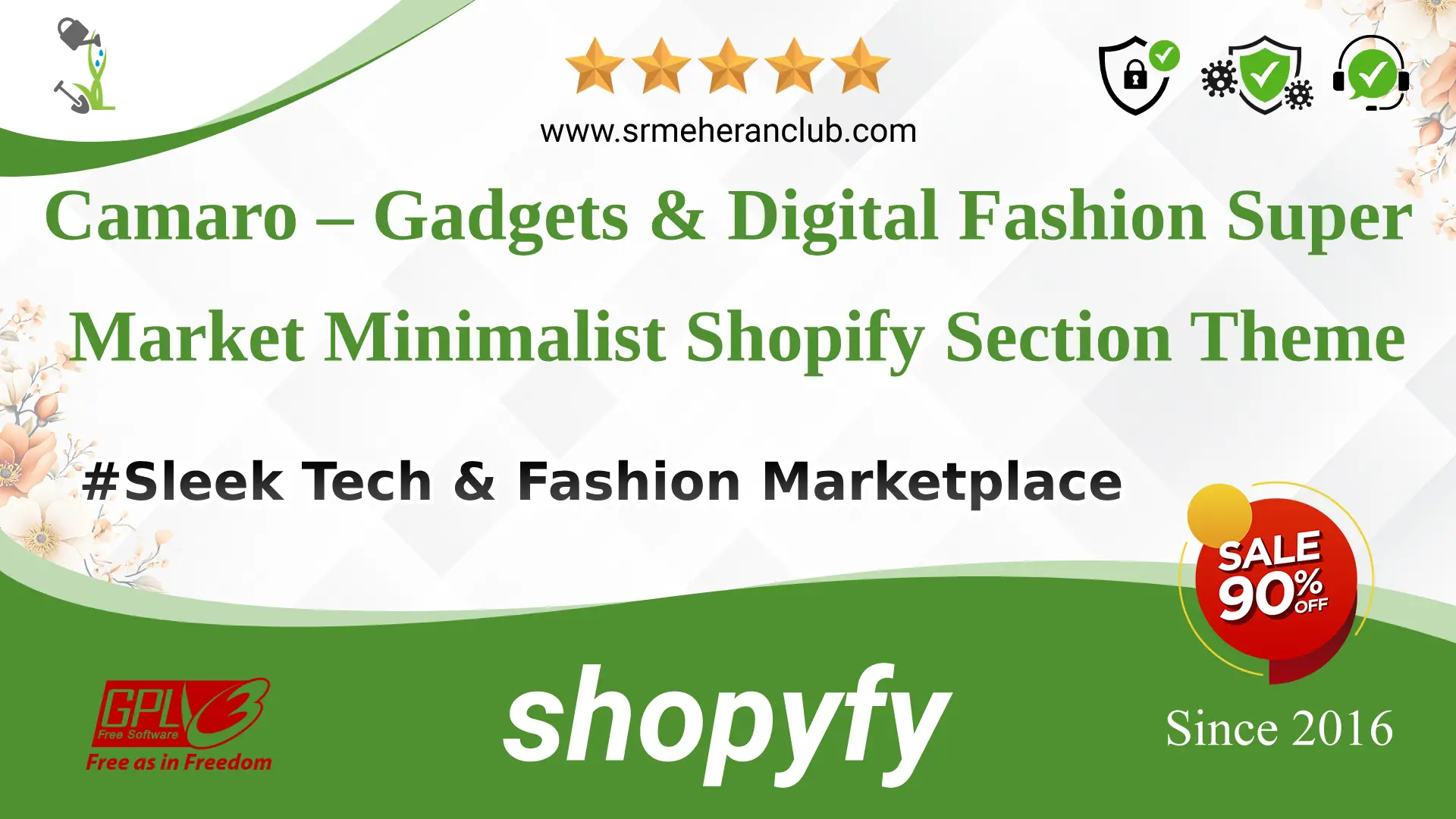 Camaro – Gadgets & Digital Fashion Super Market Minimalist Shopify Section Theme — Theme by Themeforest