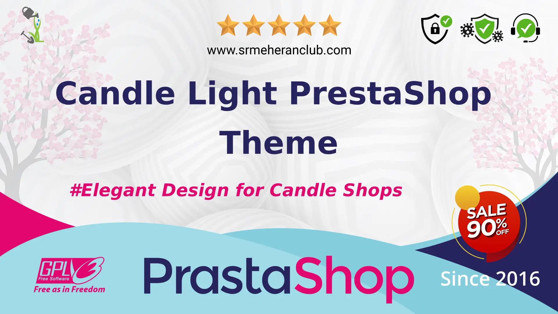 Candle Light PrestaShop Theme — Theme by Templatemonster