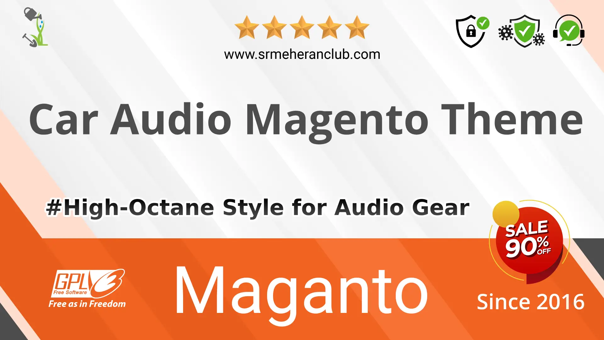 Car Audio Magento Theme