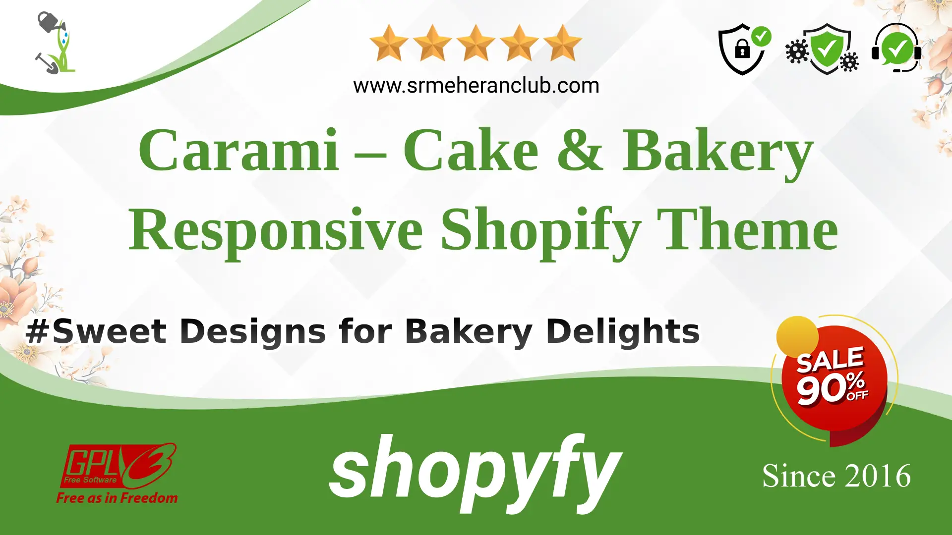 Carami – Cake & Bakery Responsive Shopify Theme