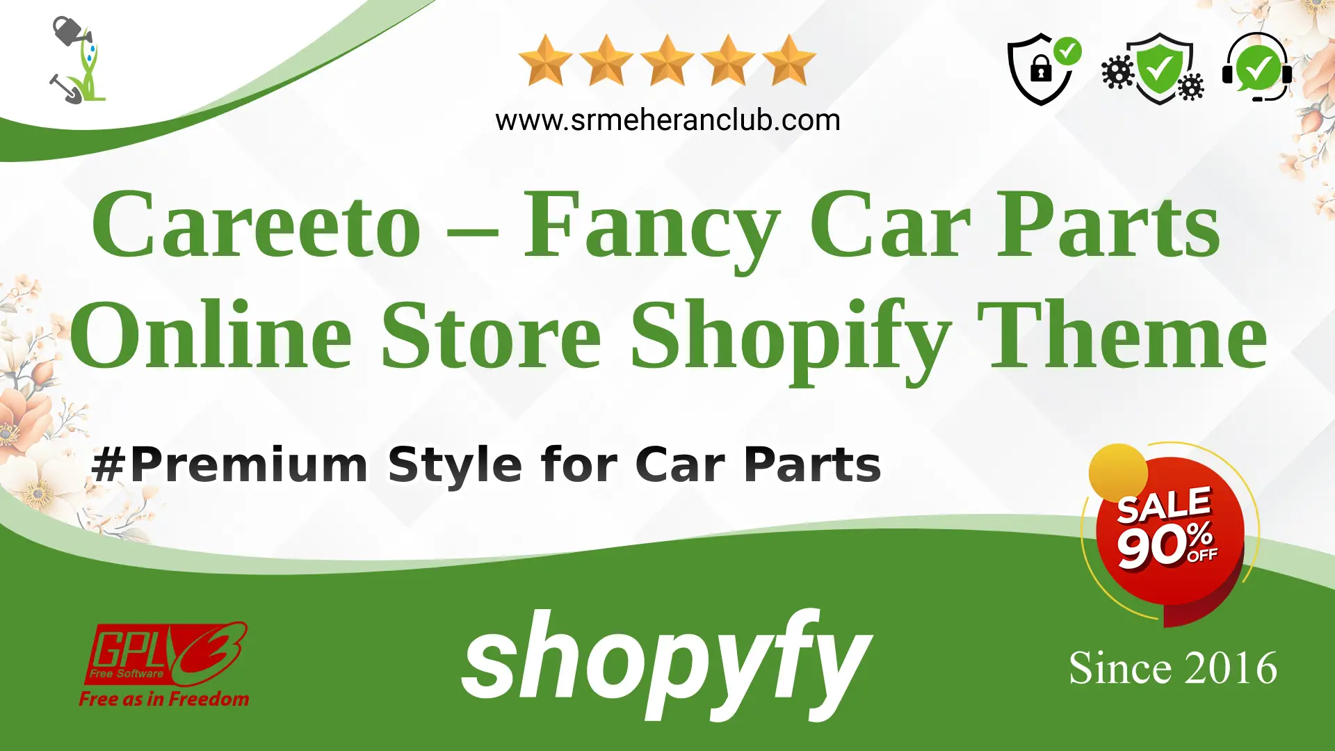 Careeto – Fancy Car Parts Online Store Shopify Theme — Theme by Templatemonster