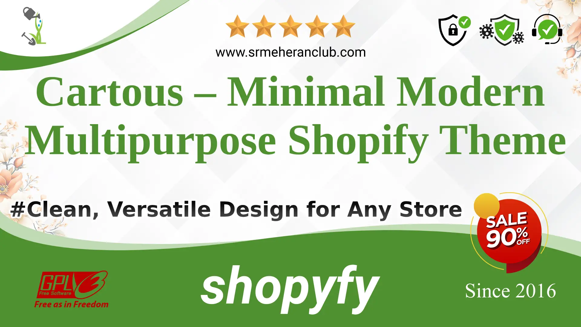 Cartous – Minimal Modern Multipurpose Shopify Theme — Theme by Templatemonster