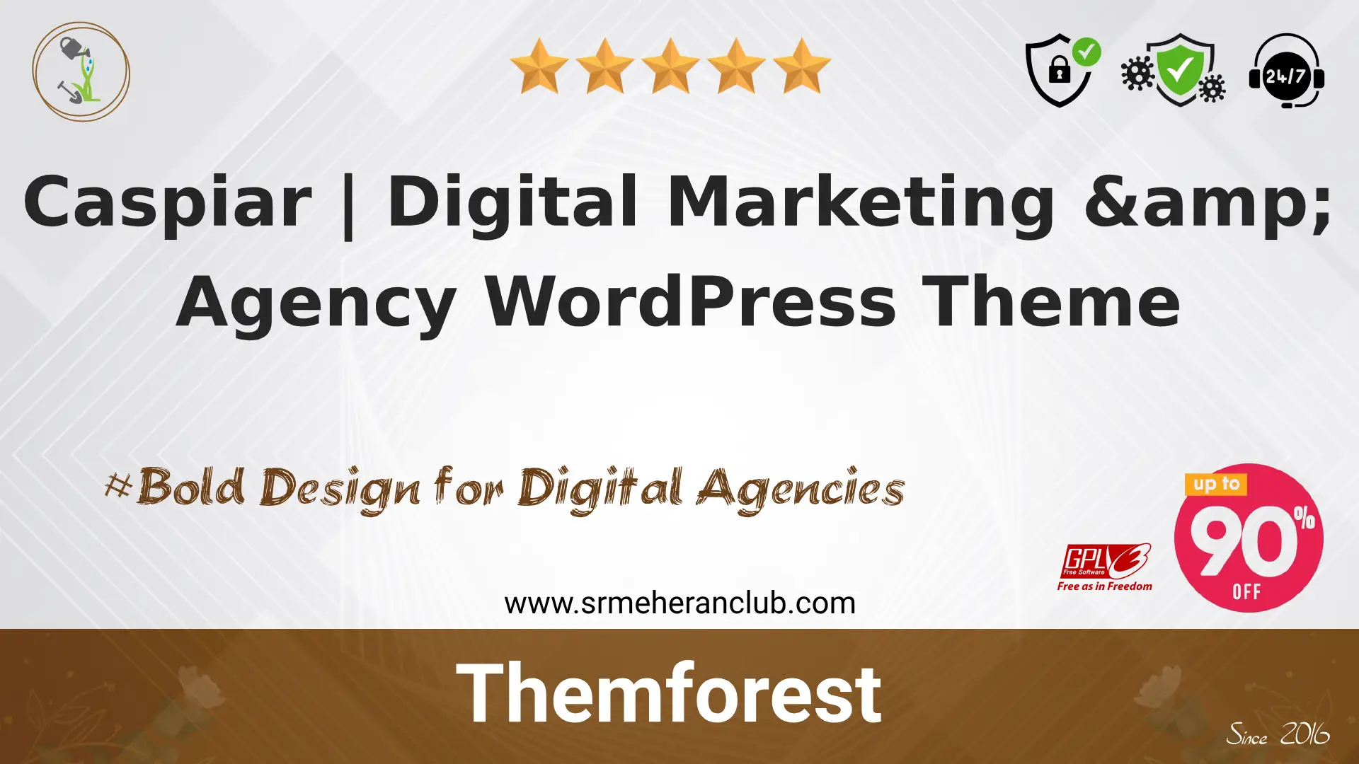 Caspiar | Digital Marketing & Agency WordPress Theme — Theme by Themeforest