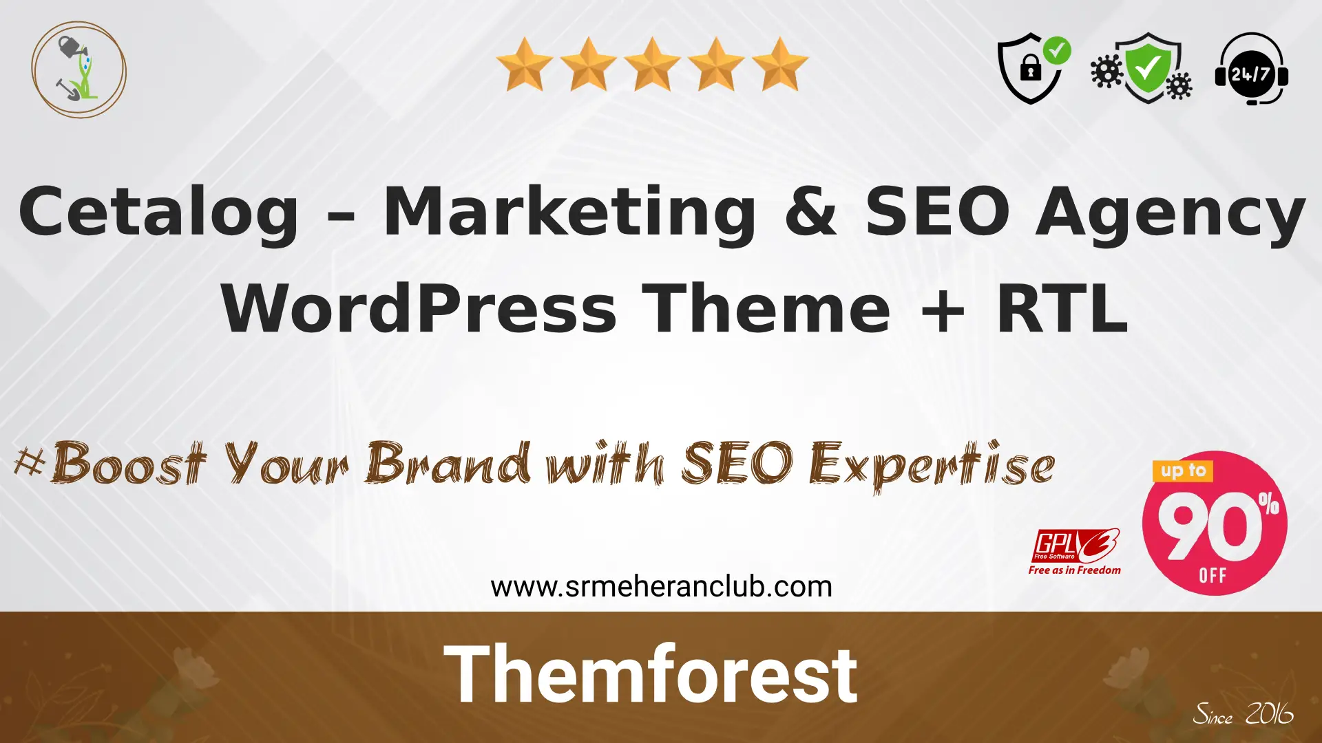 Cetalog – Marketing & SEO Agency WordPress Theme + RTL — Theme by Themeforest