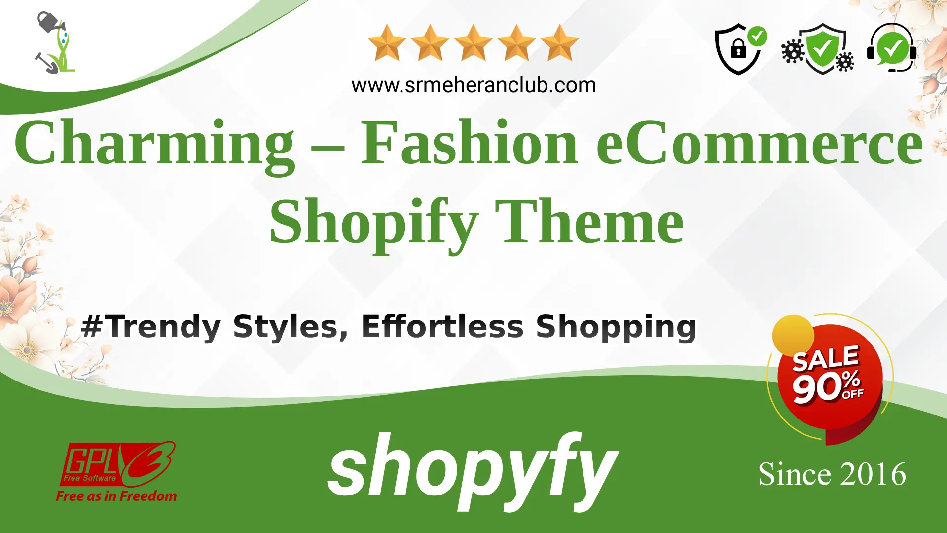 Charming – Fashion eCommerce Shopify Theme — Theme by Templatemonster