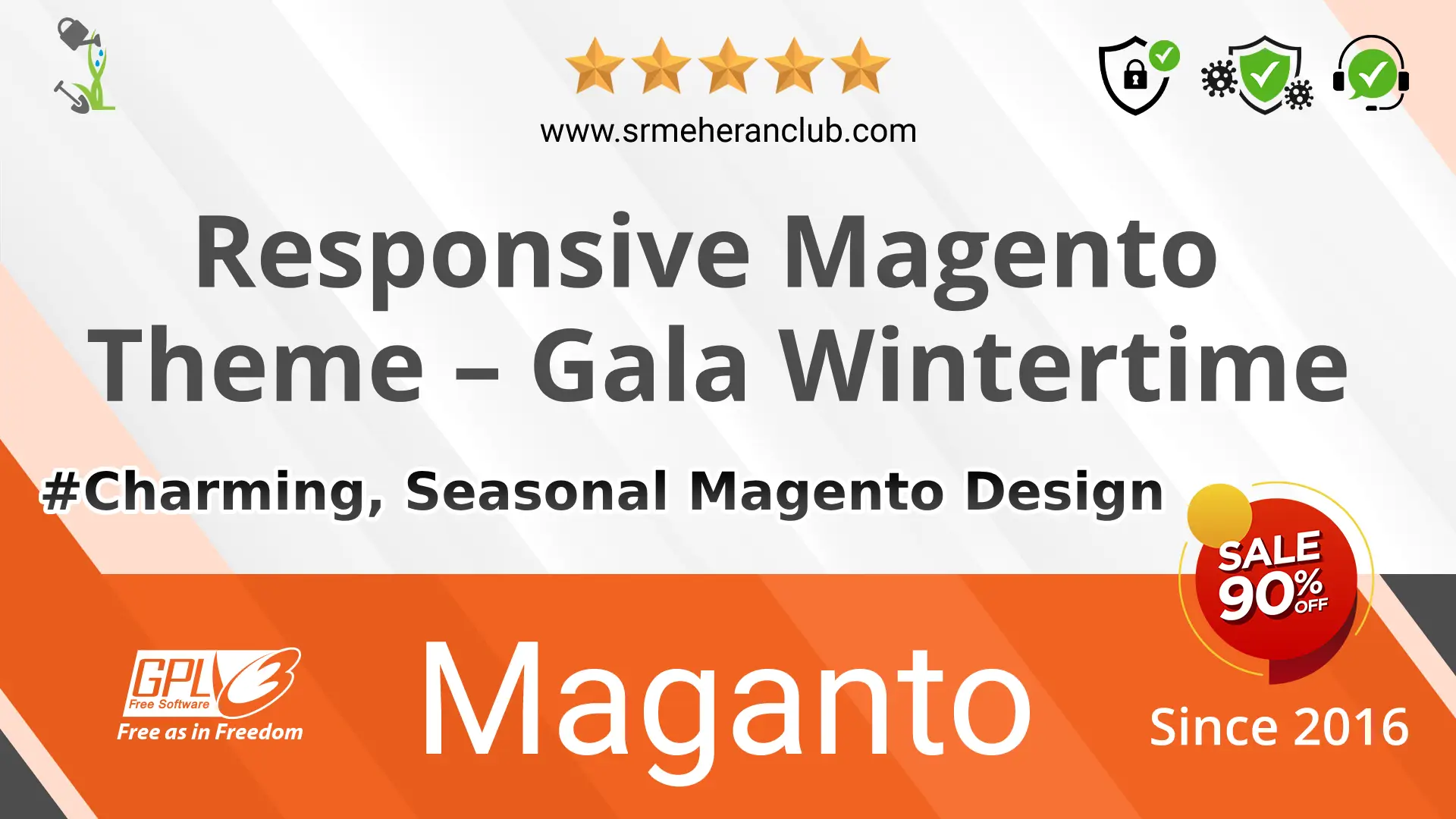 Responsive Magento Theme – Gala Wintertime
