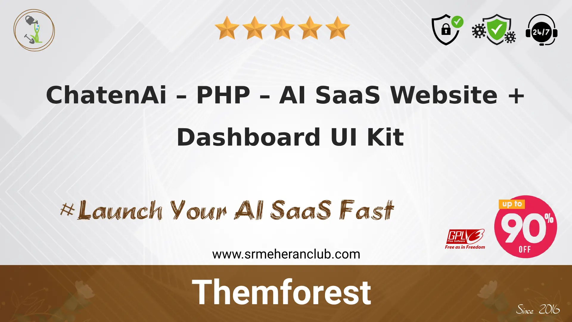ChatenAi – PHP – AI SaaS Website + Dashboard UI Kit — Template by Themeforest