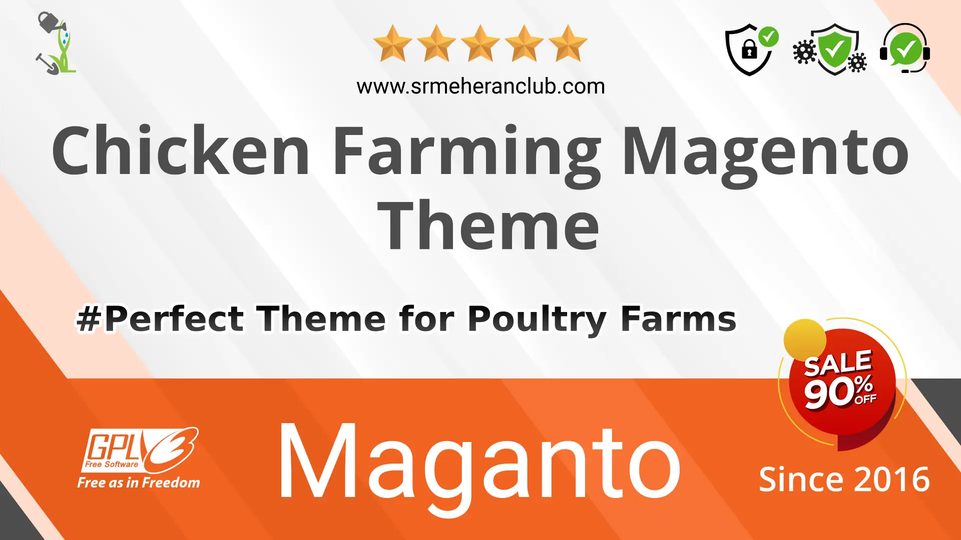 Chicken Farming Magento Theme — Theme by Templatemonster