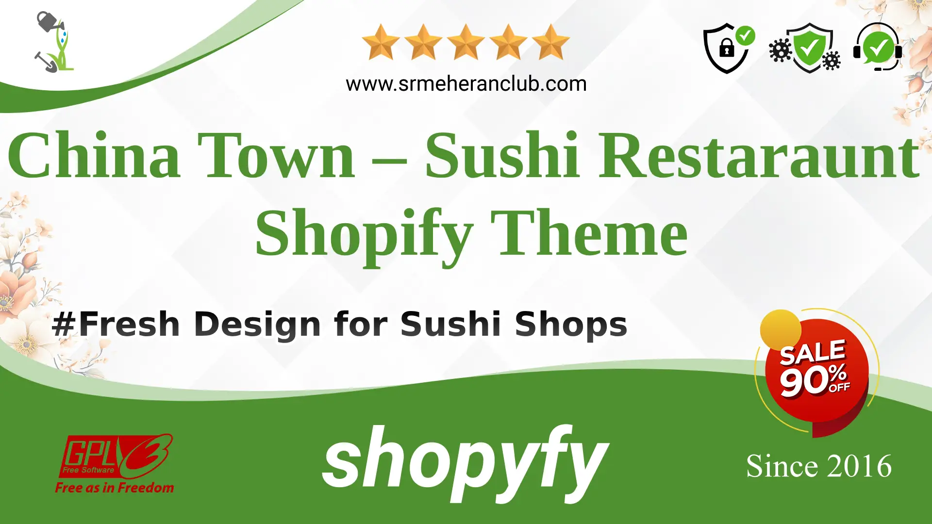 China Town – Sushi Restaraunt Shopify Theme — Theme by Templatemonster