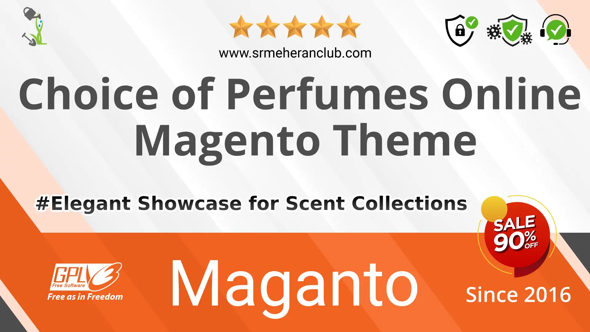 Choice of Perfumes Online Magento Theme