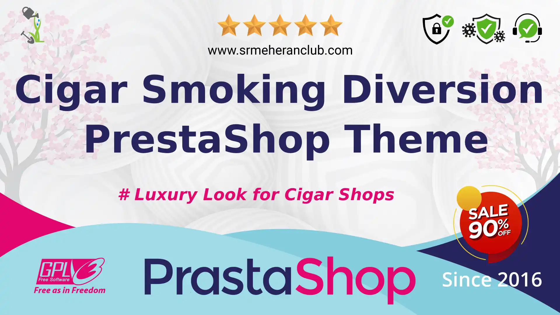 Cigar Smoking Diversion PrestaShop Theme — Theme by Templatemonster
