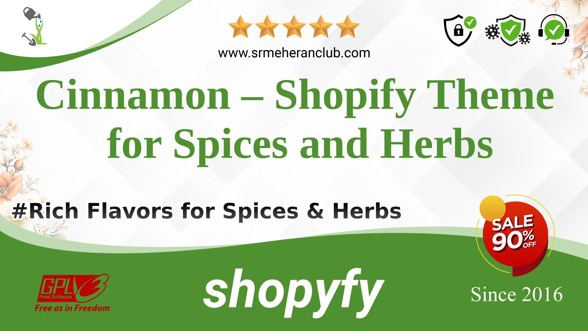 Cinnamon – Shopify Theme for Spices and Herbs — Theme by Templatemonster