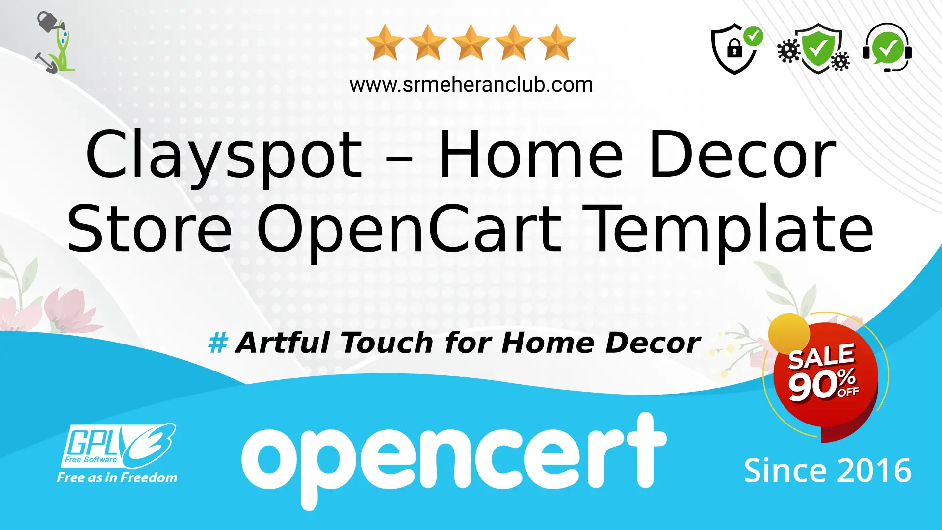 Clayspot – Home Decor Store OpenCart Template — Template by Templatemonster