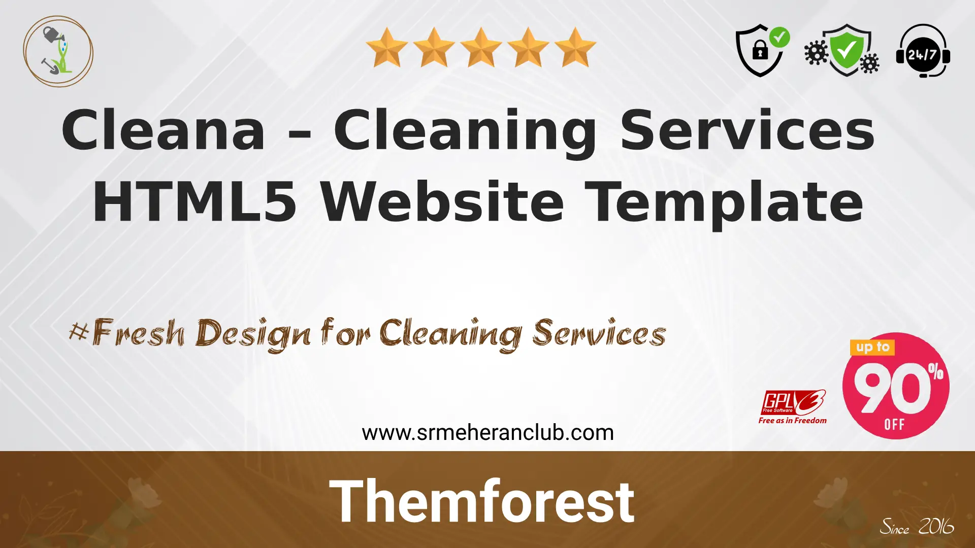 Cleana – Cleaning Services HTML5 Website Template