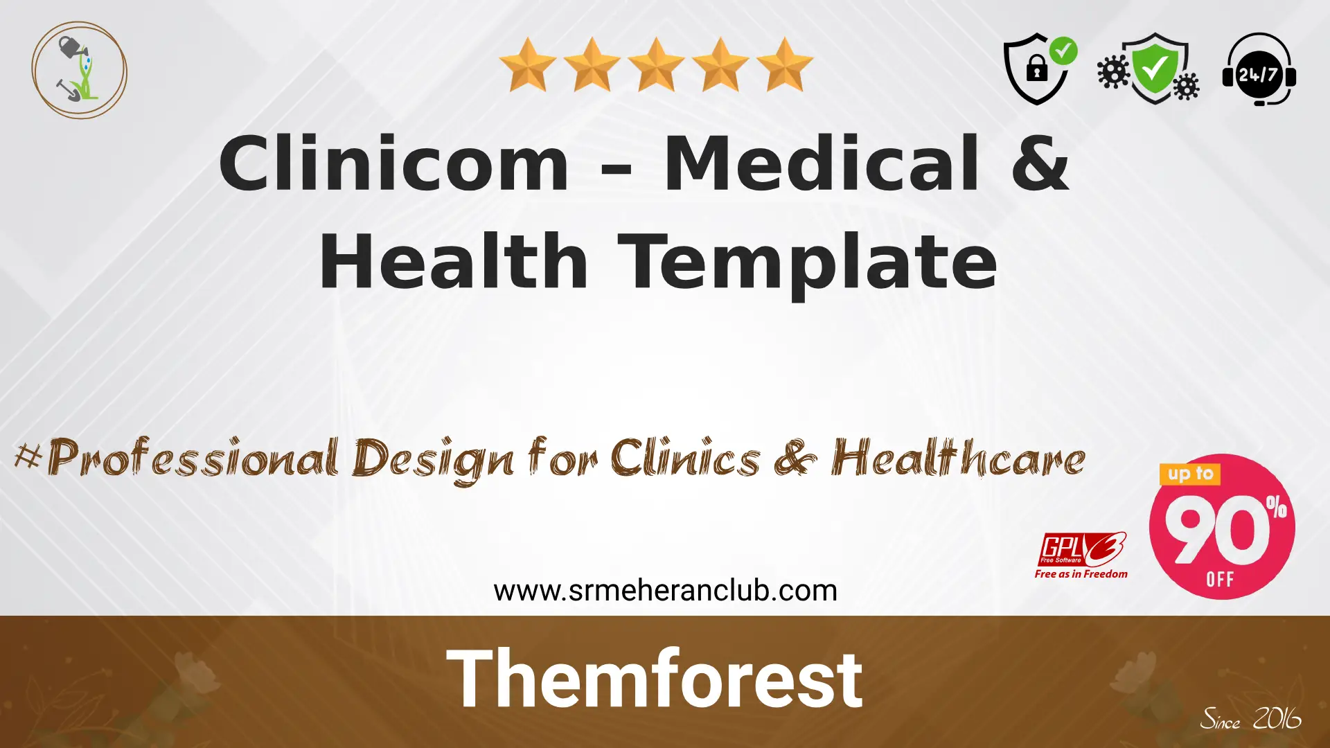 Clinicom – Medical & Health Template