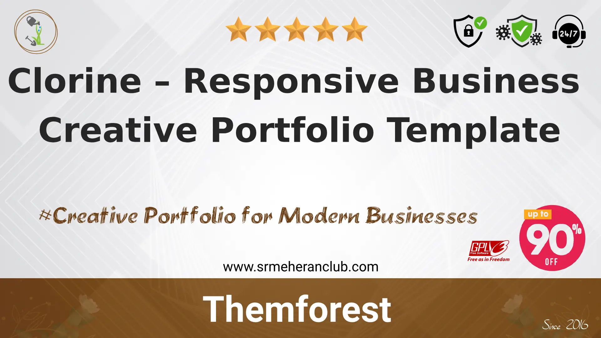 Clorine – Responsive Business Creative Portfolio Template