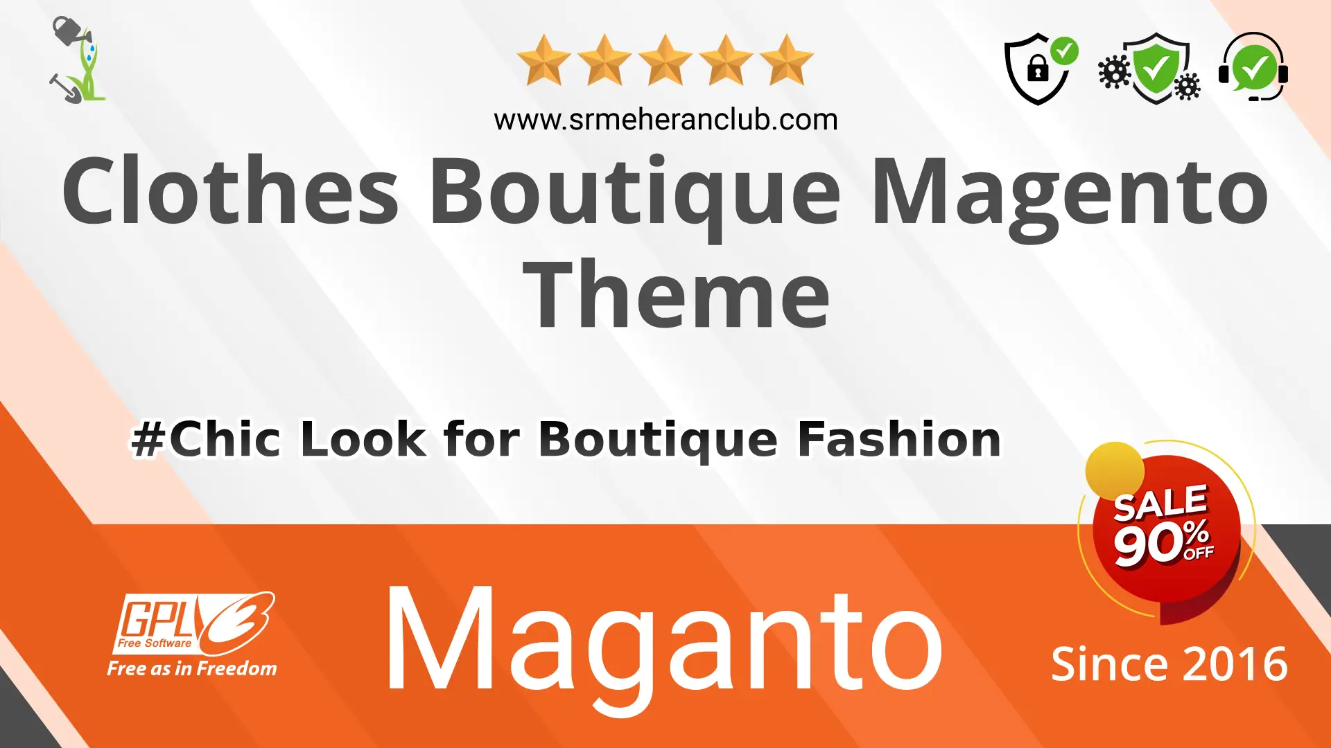 Clothes Boutique Magento Theme — Theme by Templatemonster