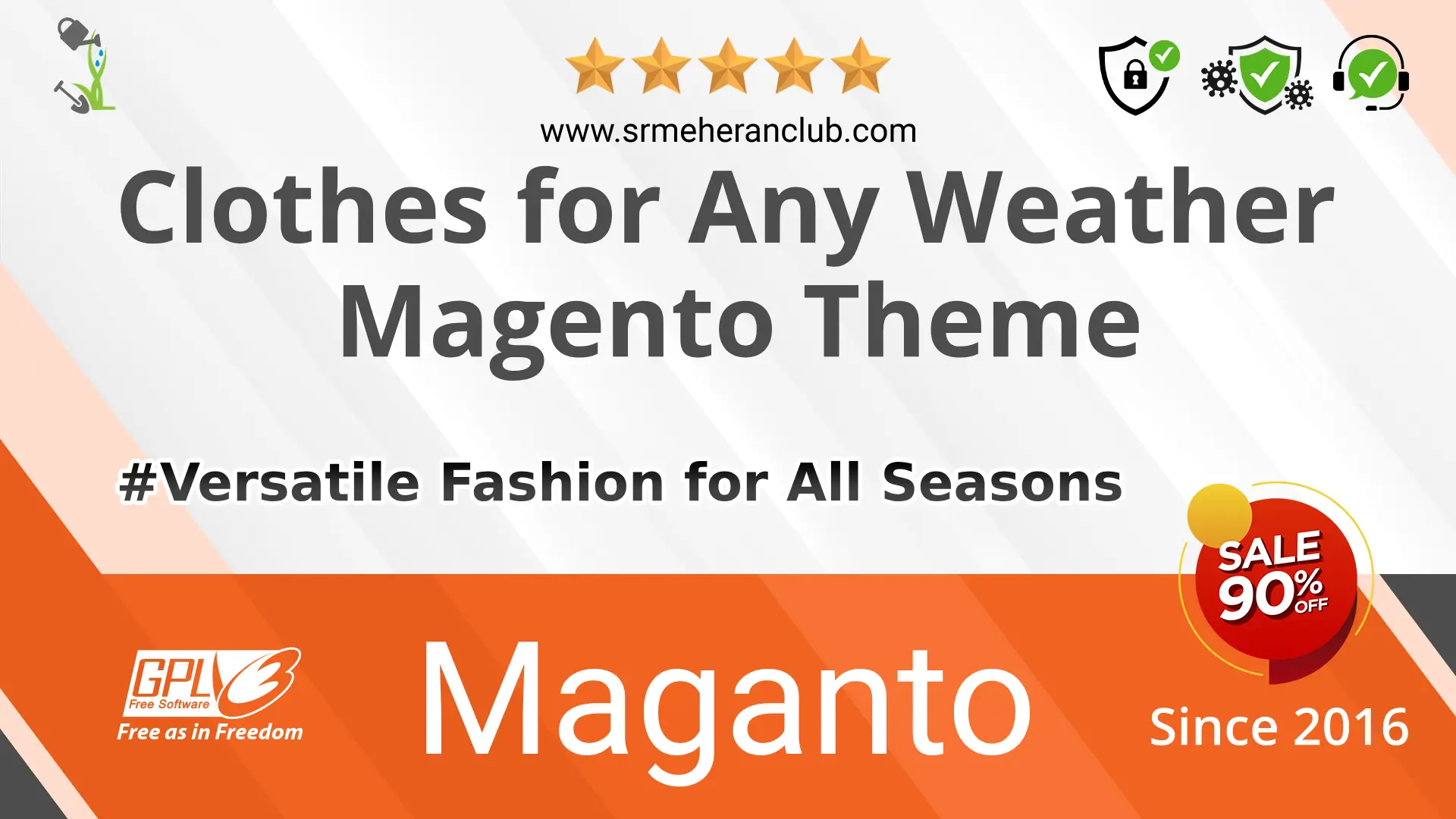 Clothes for Any Weather Magento Theme — Theme by Templatemonster