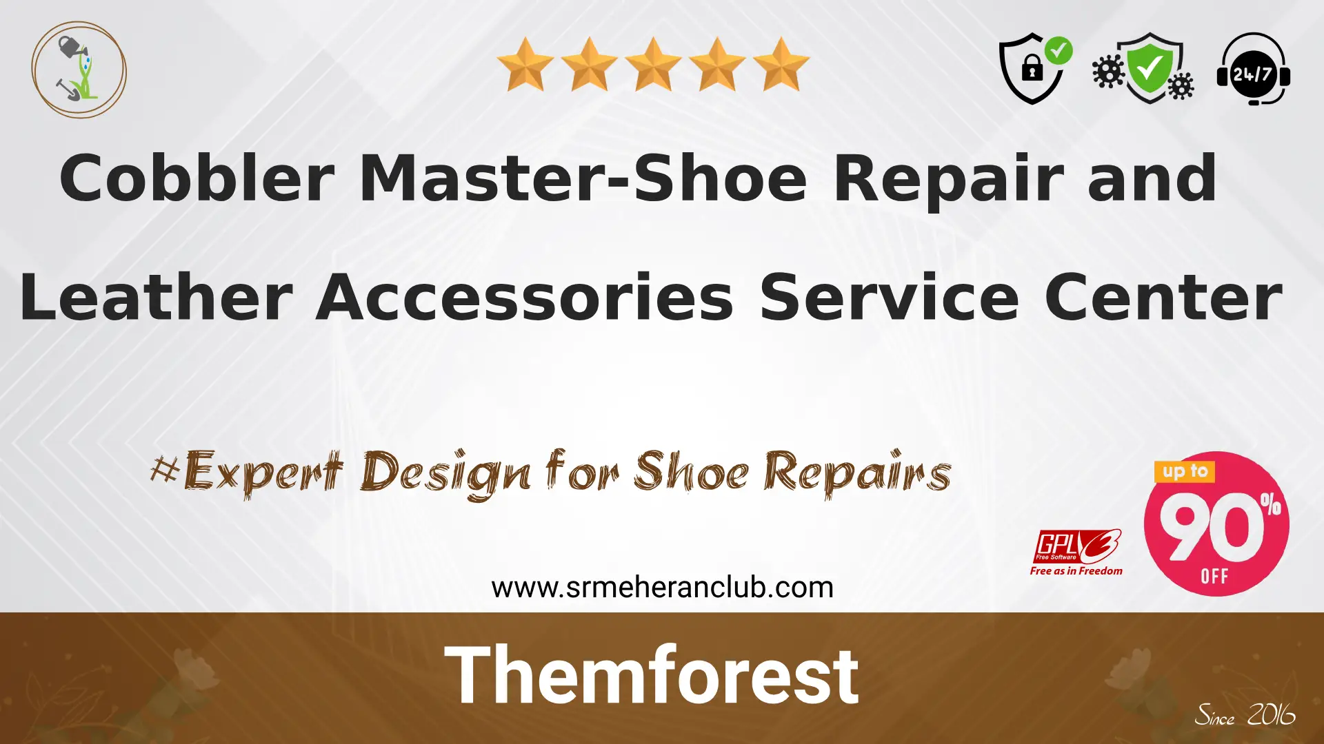 Cobbler Master-Shoe Repair and Leather Accessories Service Center — Template by Themeforest