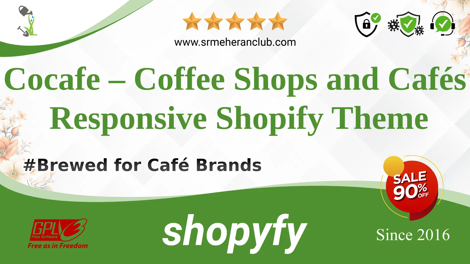 Cocafe – Coffee Shops and Cafés Responsive Shopify Theme — Theme by Templatemonster