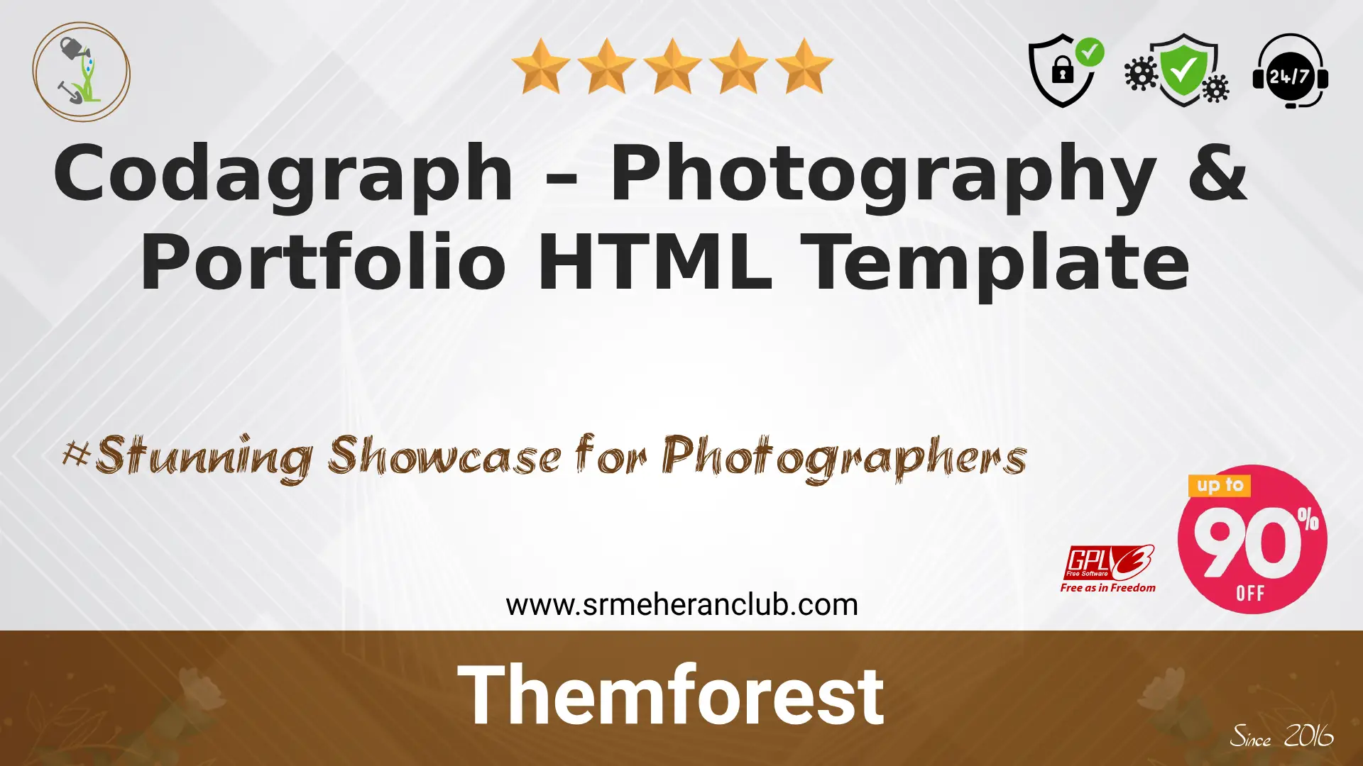 Codagraph – Photography & Portfolio HTML Template