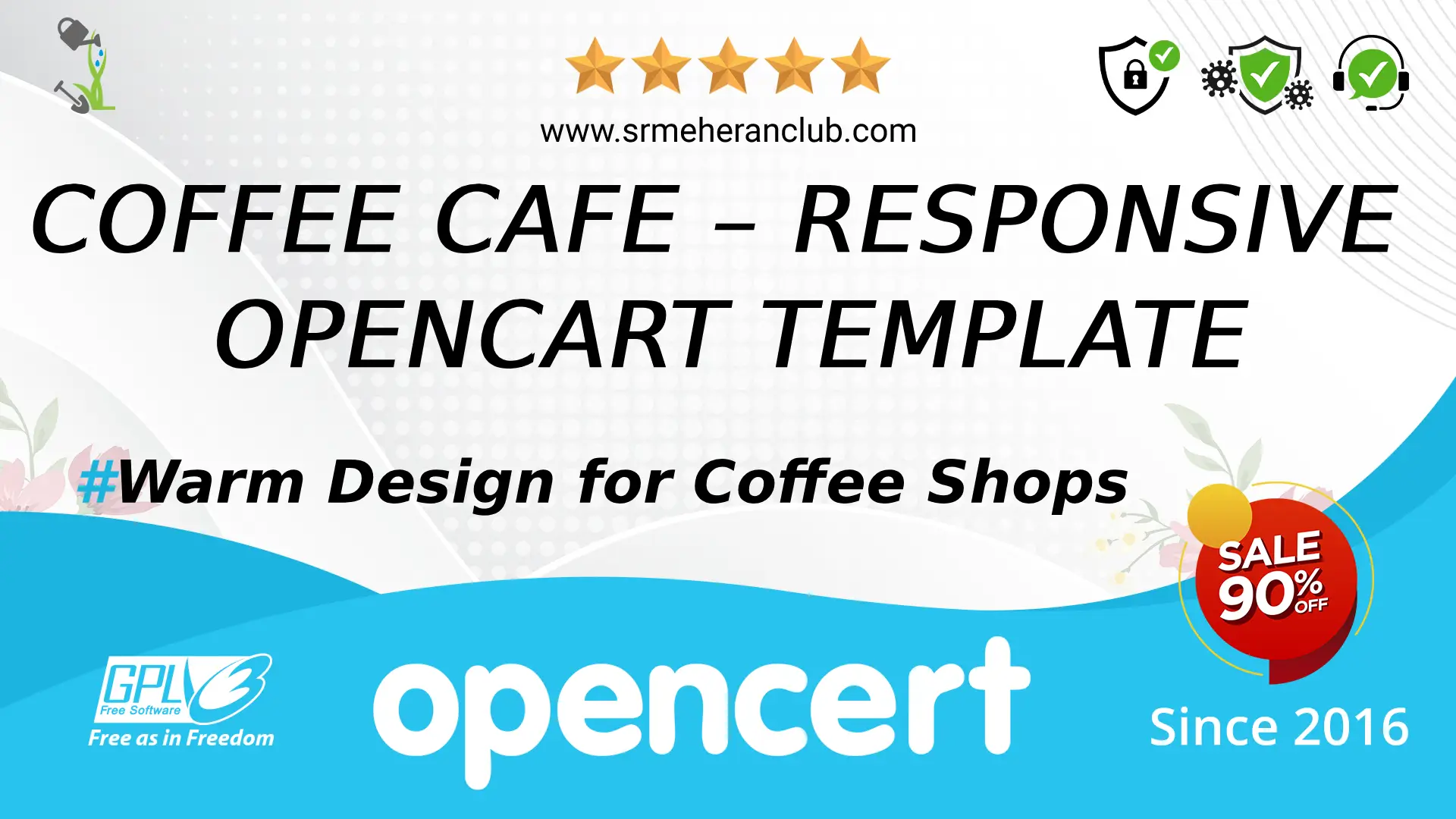 Coffee Cafe – Responsive OpenCart Template — Template by Templatemonster