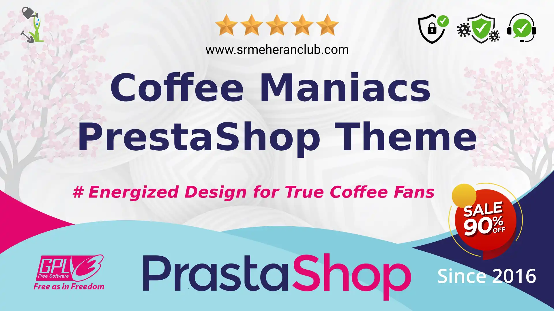 Coffee Maniacs PrestaShop Theme — Theme by Templatemonster